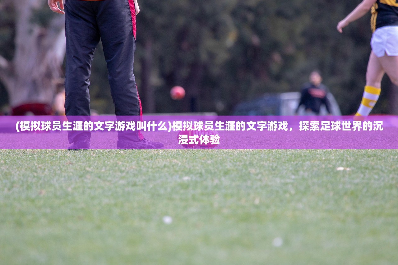 (模拟球员生涯的文字游戏叫什么)模拟球员生涯的文字游戏，探索足球世界的沉浸式体验