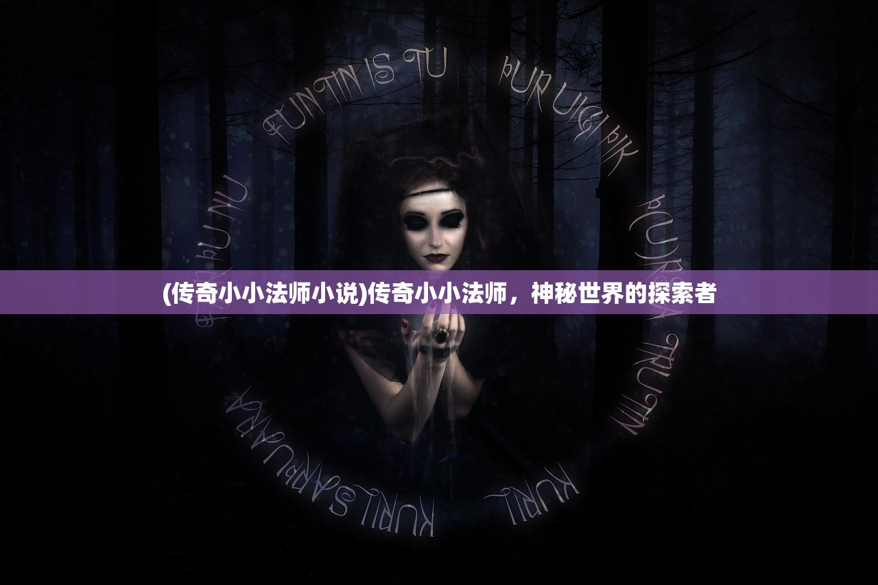 (传奇小小法师小说)传奇小小法师，神秘世界的探索者