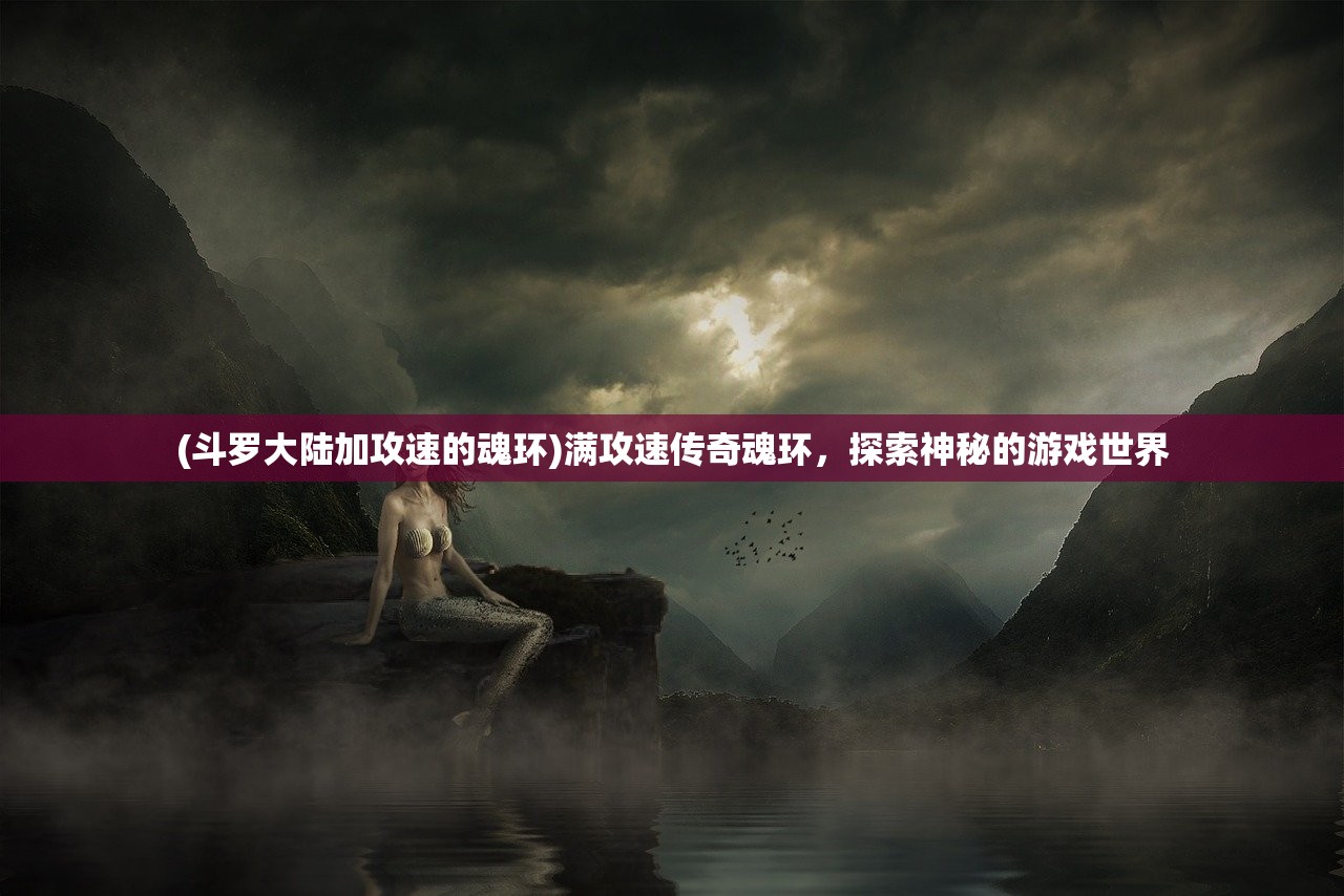 (斗罗大陆加攻速的魂环)满攻速传奇魂环，探索神秘的游戏世界