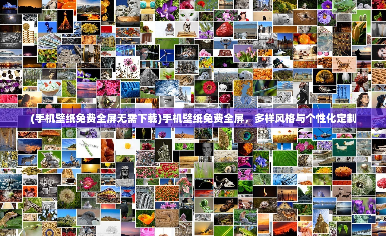 (手机壁纸免费全屏无需下载)手机壁纸免费全屏，多样风格与个性化定制