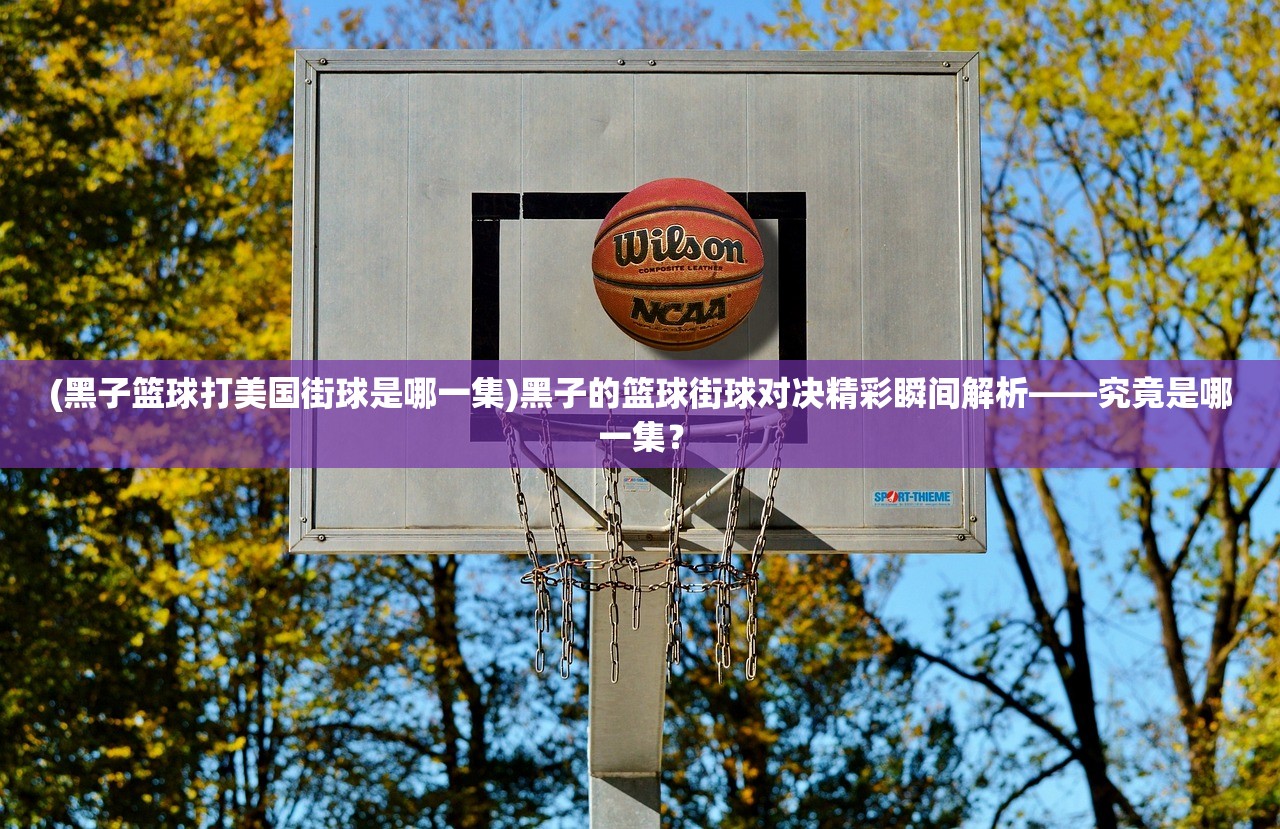 (黑子篮球打美国街球是哪一集)黑子的篮球街球对决精彩瞬间解析——究竟是哪一集？