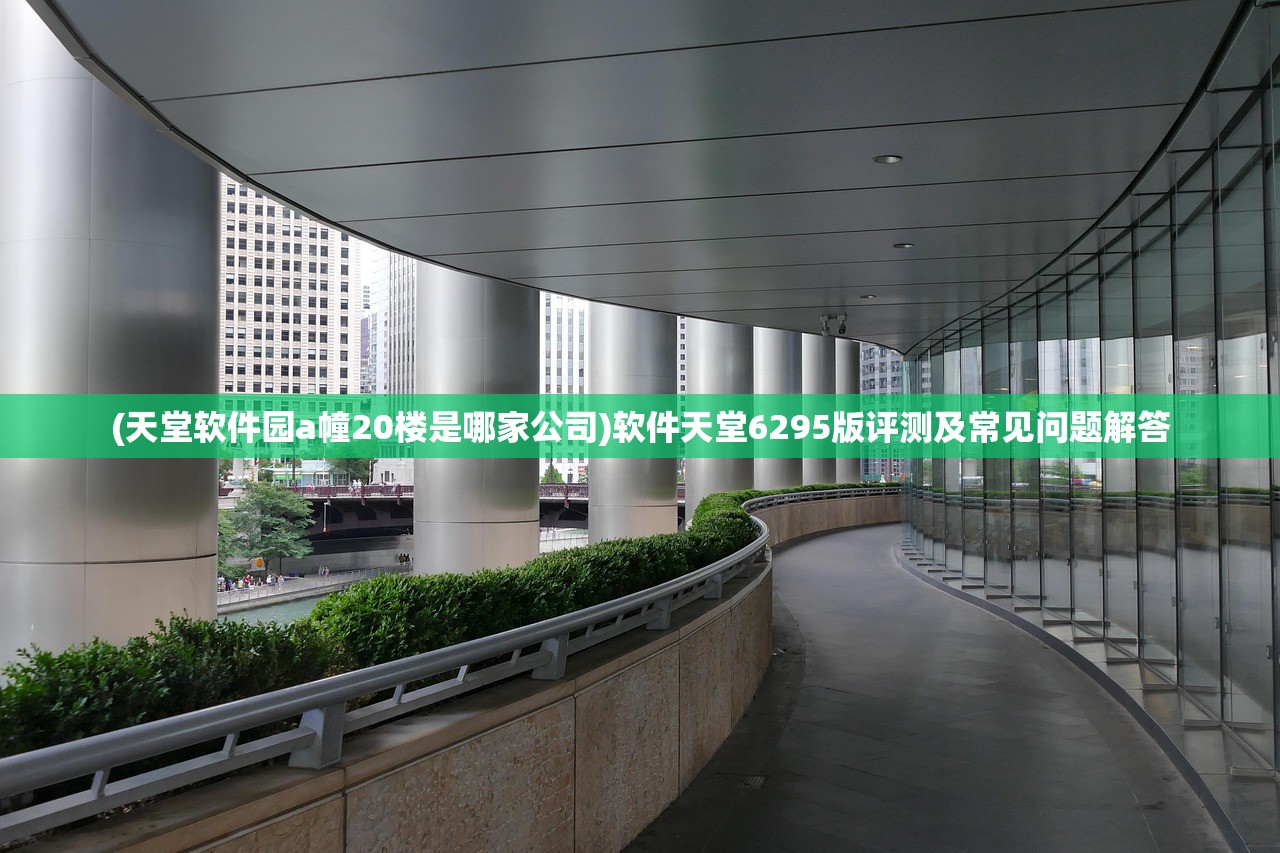(天堂软件园a幢20楼是哪家公司)软件天堂6295版评测及常见问题解答