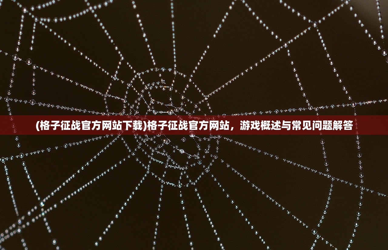 (格子征战官方网站下载)格子征战官方网站，游戏概述与常见问题解答
