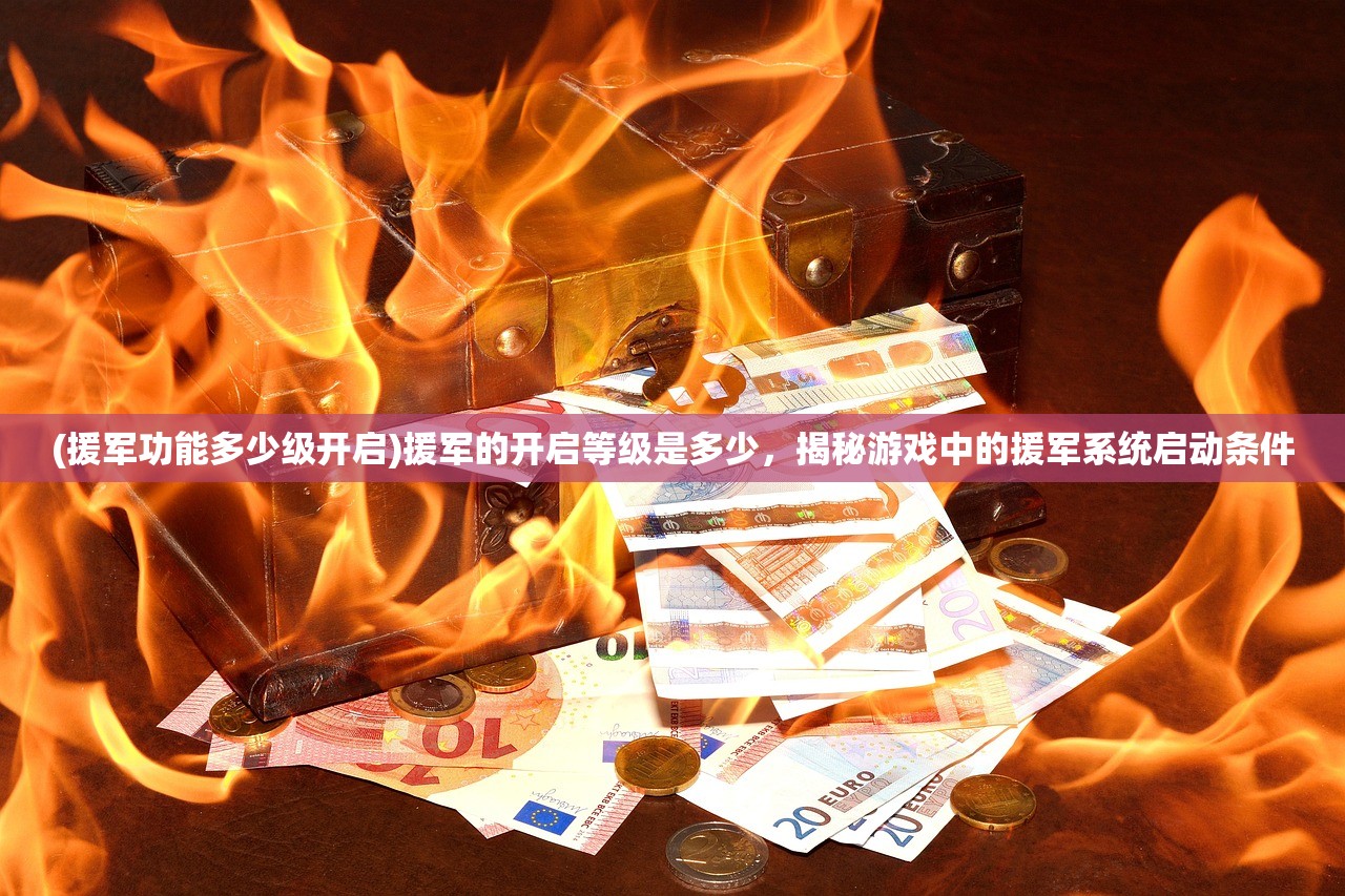 (援军功能多少级开启)援军的开启等级是多少，揭秘游戏中的援军系统启动条件