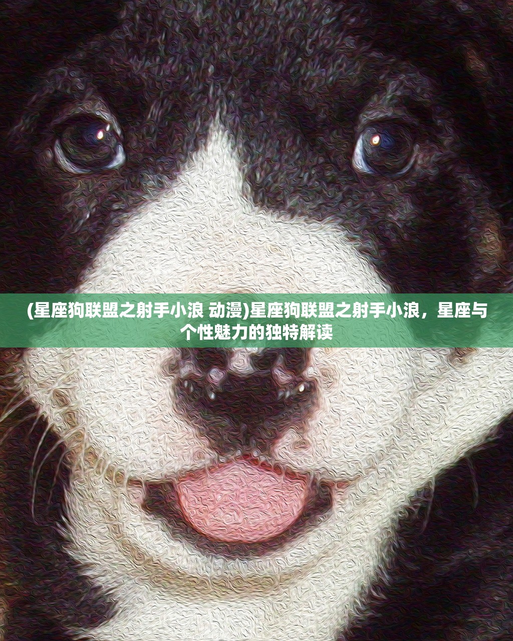 (星座狗联盟之射手小浪 动漫)星座狗联盟之射手小浪，星座与个性魅力的独特解读