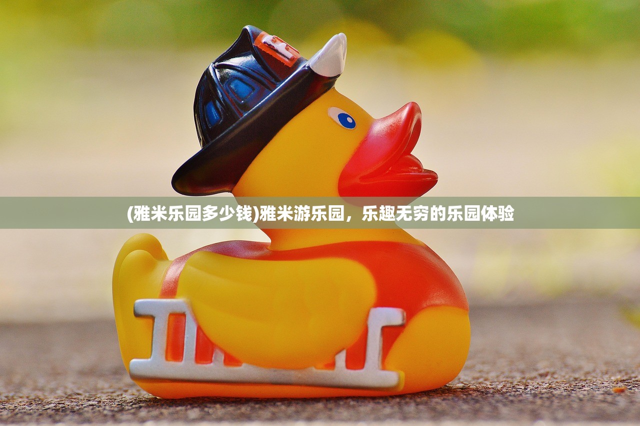 (雅米乐园多少钱)雅米游乐园，乐趣无穷的乐园体验