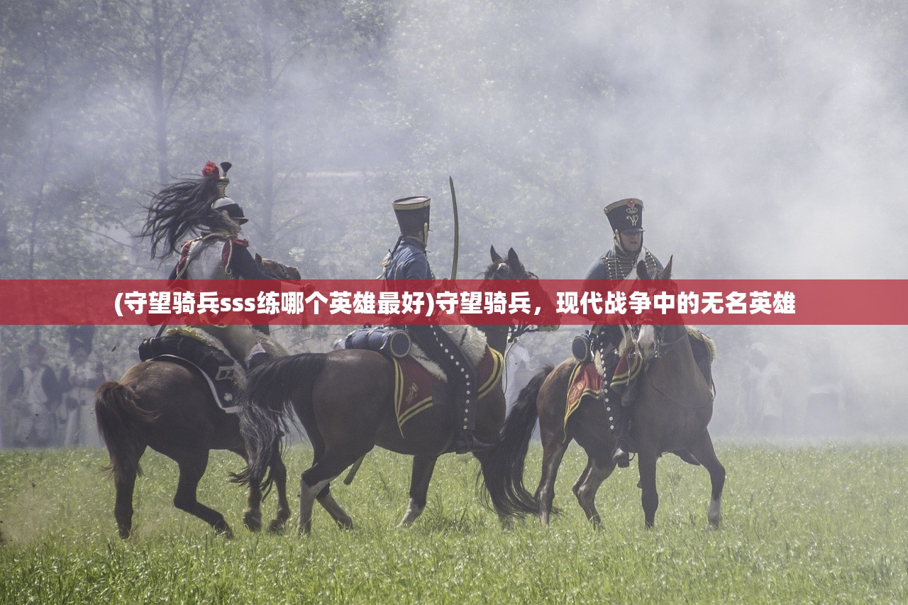 (守望骑兵sss练哪个英雄最好)守望骑兵，现代战争中的无名英雄