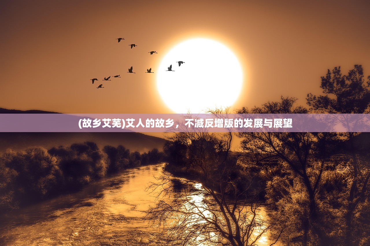 (故乡艾芜)艾人的故乡，不减反增版的发展与展望