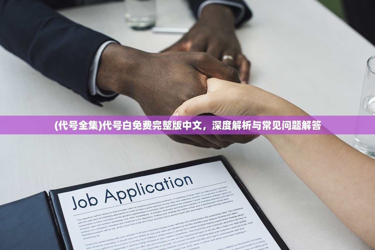 (代号全集)代号白免费完整版中文，深度解析与常见问题解答