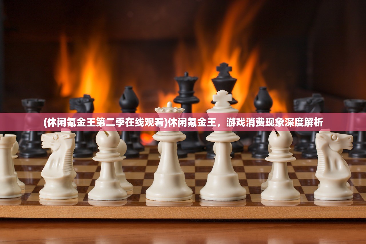 (休闲氪金王第二季在线观看)休闲氪金王，游戏消费现象深度解析