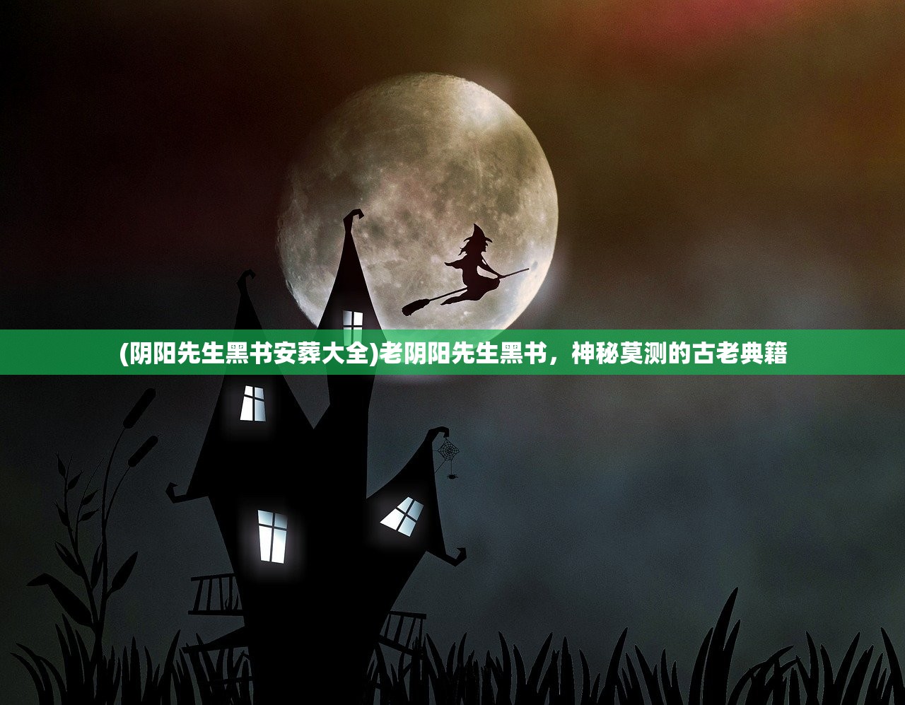 (阴阳先生黑书安葬大全)老阴阳先生黑书，神秘莫测的古老典籍