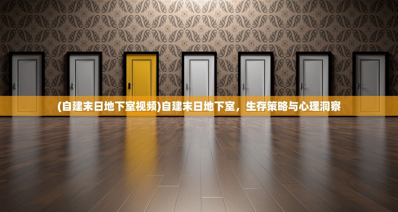 (自建末日地下室视频)自建末日地下室，生存策略与心理洞察