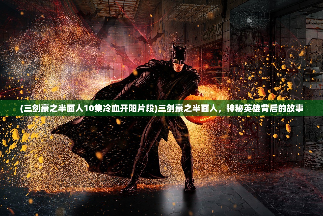 (三剑豪之半面人10集冷血开阳片段)三剑豪之半面人，神秘英雄背后的故事