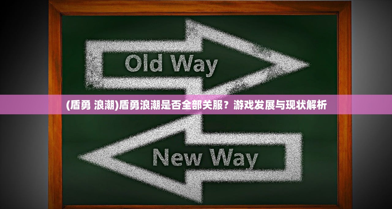 (盾勇 浪潮)盾勇浪潮是否全部关服？游戏发展与现状解析